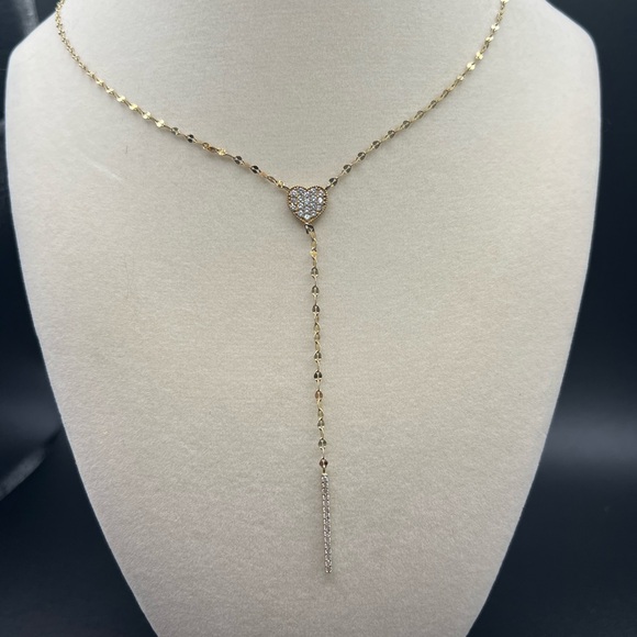 Jewelry - Gold Heart Pendant Necklace